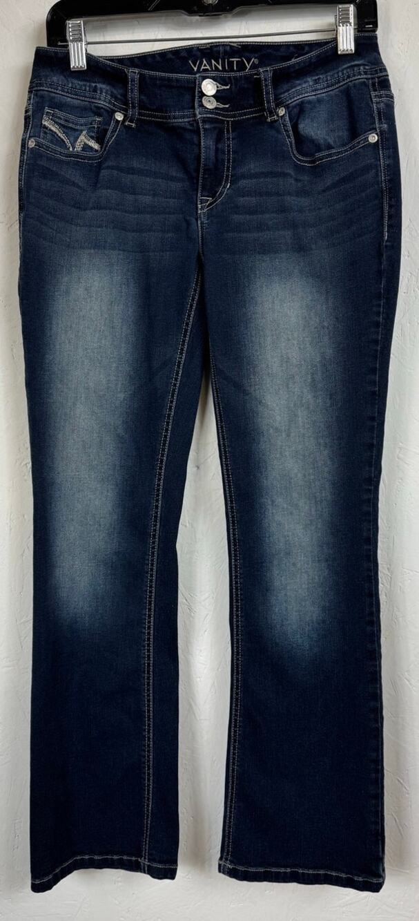 Vanity Blue Bootcut Jeans Women's 28